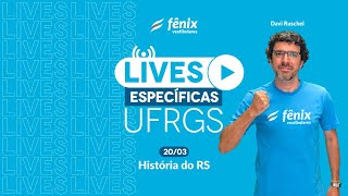 Live UFRGS  História do RS  Prof Davi  2003  14h [upl. by Steinway194]