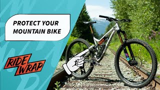 How MTB Protection Should Look  RideWrap Bike Protection [upl. by Henarat]