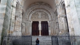 Last Judgment Tympanum Cathedral of St Lazare Autun [upl. by Sokin454]