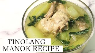 Tinolang Manok Recipe Chicken Tinola [upl. by Oinegue308]