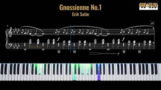 Gnossienne No 1 Tutorial Piano Explode [upl. by Khalin511]