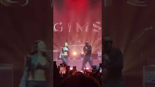 Dhurata Dora ft GIMS performing live quotONLY YOUquot in France❤ dhuratadora gims liveperformance 2024 [upl. by Dusa462]