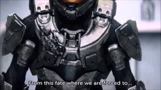 Halo 4 Legendary Ending  Lyrics [upl. by Aital269]