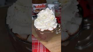 👩🏼‍🍳Recette  Chocolat chaud à litalienne 🇮🇹 asmr food recipe chocolate christmas satisfying [upl. by Ykciv]