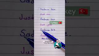 ingilizce turkish english easyturkish languagelearning turkishforbeginners [upl. by Taffy635]