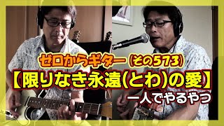 一人でサザンオールスターズ 【限りなき永遠とわの愛】をギターで弾き語りしちゃうやつ  ゼロからギター その573 [upl. by Mariel]