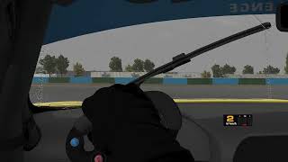 iRacing Onboard Lap Mercedes AMG GT4 at MagnyCours Wet 24S4 Falken Tyre Challenge [upl. by Aletta]