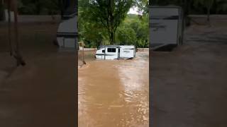 Extreme flooding today at Crooked Creek Campground GainesPA travel rvlife campgrounds [upl. by Ania]