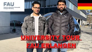 fau erlangennürnberg campus tour  fau erlangennürnberg  fau erlangen [upl. by Jacobsohn654]