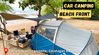 Best Beach Campsite in Batangas  Relaxing Beach Camping  Ednas Beach and Campsite [upl. by Gauldin]