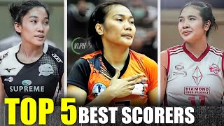 PANGILAN ka na nga ba Mylene Paat Top 5 Scorers in Thailand Volleyball League [upl. by Enomal]