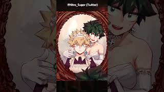 BakuDeku Art  Maids 316 bkdkmaids femdeku fembakugou [upl. by Htenek]