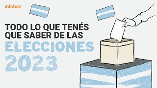 TODO LO QUE TENÉS QUE SABER DE LAS ELECCIONES 2023 [upl. by Sillyhp]