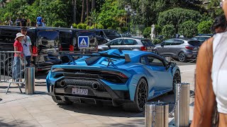 BEST Of Lamborghini In Monaco 2023 Aventador SV Urus Mansory Venatus Evo S STO Avio amp MORE [upl. by Eneloc]