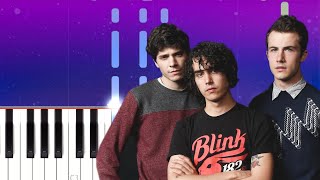 Wallows – These Days Piano Tutorial [upl. by Files594]