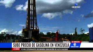 Maduro anuncia aumento de la gasolina por primera vez en 20 años [upl. by Narat802]