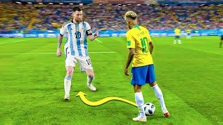 When Neymar Tried to Face Messi [upl. by Atinaw]