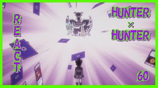 Hora do duelo REACT ASSISTINDO Hunter × Hunter 2011 ep 60 [upl. by Aurie]