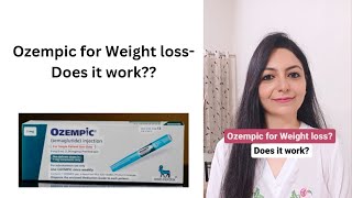 Ozempic for Weight loss Does it work [upl. by Whitby552]