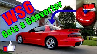 How to Install Torque Converter Stall Converter Trans Am Firebird WS6 Camaro SS [upl. by Eiloj]