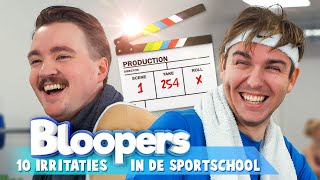 IRRITATIES IN DE SPORTSCHOOL BLOOPERS [upl. by Vern]