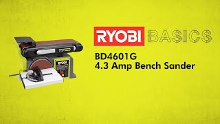 RYOBI BASICS Bench Sander [upl. by Jeff]