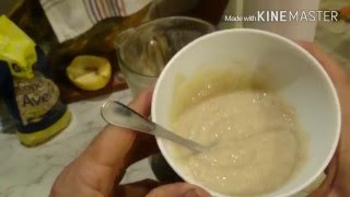 Crema casera para las manos de avena [upl. by Clothilde]