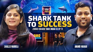 From Shark Tank to Success Zorkos Journey  Shallu Nisha Podcast [upl. by Henriette604]