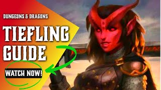 DnD Tiefling 5e  Races for Dungeons and Dragons [upl. by Vlada626]