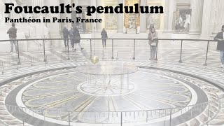 The Foucault Pendulum in the Panthéon in Paris France 20241013 [upl. by Helmut]