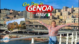 GENOA Italy 🇮🇹 Sky Princess Day Trip  Best Mediterranean CRUISE   197 Countries 3 Kids [upl. by Latsirc]