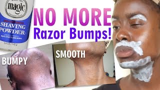 MAGIC Shaving Powder for Hair Removal REVIEW amp DEMO Women can use it TOO by Softsheen amp Carson [upl. by Ihp]