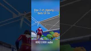 DAY 2 of clipping bots fortnite newfortnite 240fpsfortnitepcbuild fortniteclips [upl. by Nomihs286]