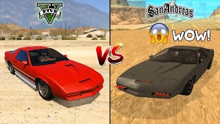 GTA 5 RUINER 2000 VS GTA SAN ANDREAS RUINER 2000  WHICH IS BEST [upl. by Rhiana410]