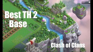 Th2 Base Th2 Best Base 2022  TH2 highest trophies world record  Clash of Clans [upl. by Kcirdnek304]