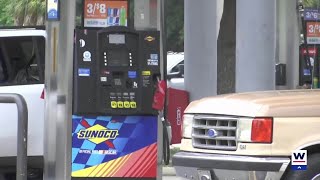 Water gets into ground tanks shutting down Lehigh Acres Sunoco gas station [upl. by Annal]