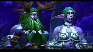 Les adieux de Malfurion à Tyrande  Cutscene wow Dragonflight Fr [upl. by Toogood]