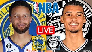 LIVE GOLDEN STATE WARRIORS vs SAN ANTONIO SPURS  NBA  PLAY BY PLAY  SCOREBOARD [upl. by Amerigo]