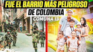 ENTRAMOS A LO QUE FUE EL BARRIO MAS PELIGROSO DE COLOMBIA 😲  LA COMUNA 13 🔥 [upl. by Teeter]