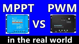 MPPT vs PWM Fast comparison for offgrid solar [upl. by Raknahs207]