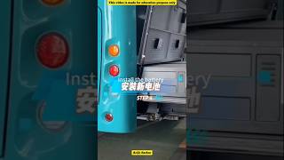 Chinese electric bus charging station amazingfacts technology automobile car science facts [upl. by Atnim596]