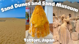 Sand Dunes and Sand Museum in Tottori Japan  Food  Travel  Guide  JAPAN Vlog [upl. by Stanislas]