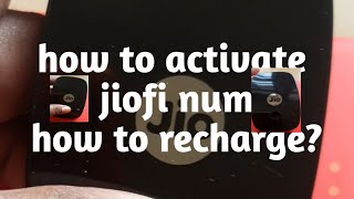 how to recharge jiofi numamphow to activate recharge plan🤔🤔 [upl. by Aina]