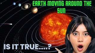 Earth🌍 moving around the Sun Is it true [upl. by Alian455]