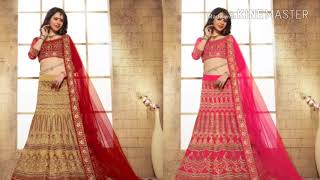 Lehenga Designs  New latest bridal lehenga designs 2018  bridal lehenga collection [upl. by Millan]