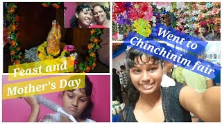 8th Sept Feast and Mothers Day  Went to Chinchinim Fair  goanvlogger konkanivlog feast [upl. by Asilegna]