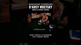 Darcy Wretzky Has Fun With Her Toys Away From The Pumpkins shorts [upl. by Hareemas]