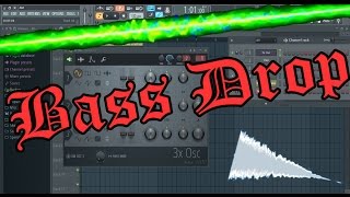 How To Make A Bass Drop In Fl Studio [upl. by Dixie]