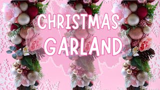 Pool Noodles Christmas Garland 👉 Easy DIY Christmas Decoration 👉 Holiday Decor [upl. by Anella]