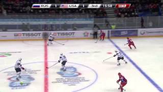 Russia  USA 21 U20 IIHF WJC 2013 █ Россия  США Молодежный чм [upl. by Donata]